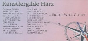 24 Künstler der "Künstlergilde Harz" 2023