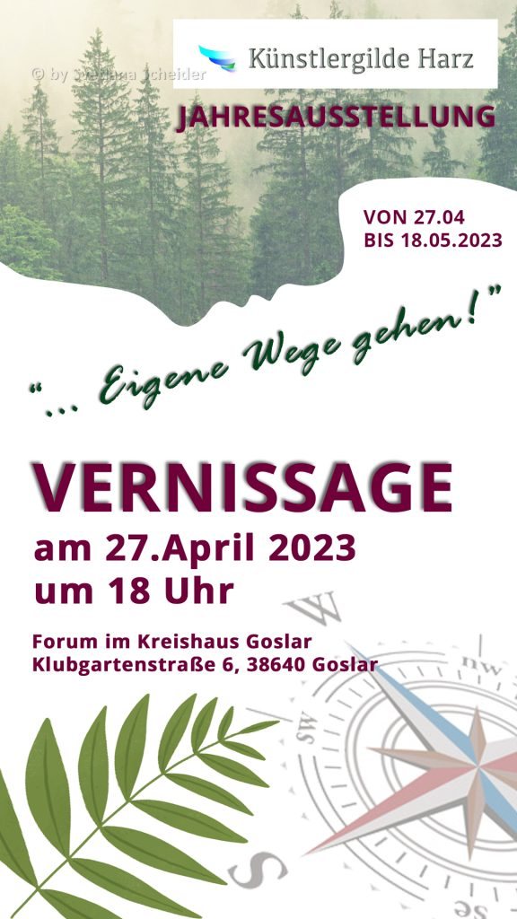 Vernissage der "Künstlergilde Harz" 2023